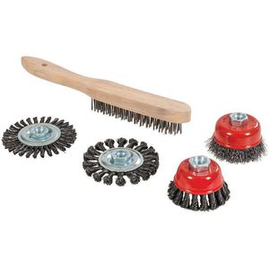 Drahtbürste Silverline 5-teiliges Set