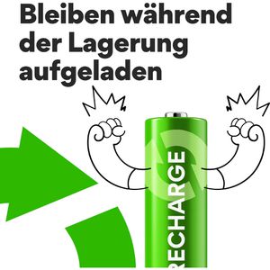 Produktbild für Akku GP Batteries ReCyko 1,2 V, 2100 mAh