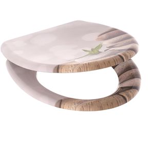 Produktbild für WC-Sitz Schütte Stone Pyramid 82380, oval, aus Duroplast