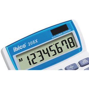 Produktbild für Taschenrechner Ibico 208X, IB410062