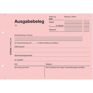 Produktbild für Ausgabebeleg Herlitz 302, 885608, A6 quer