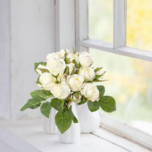 Produktbild für Kunstblume Creativ-green Rosenbouquet