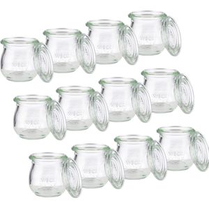 Einmachglas APS Weck-Glas, mit Glasdeckel