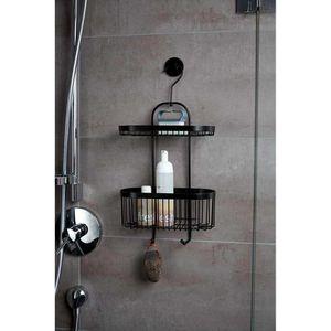 Produktbild für Duschablage Wenko Bad-Caddy Classic Plus, schwarz