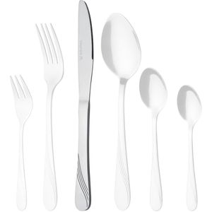 Produktbild für Tafelmesser Gräwe Stralsund, Wellenschliff, 21 cm