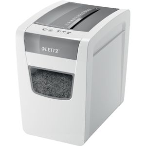 Aktenvernichter Leitz 8001 IQ Home Office Slim P4, weiß