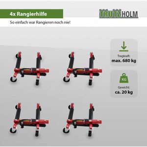 Produktbild für Rangierhilfe Trutzholm 35909902, für PKW, 4 Stück