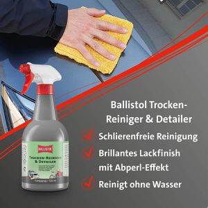 Produktbild für Lackreiniger Ballistol Trockenreiniger &amp; Detailer