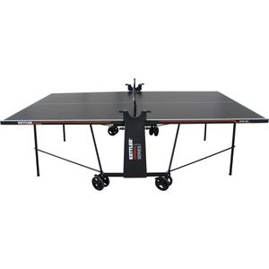 Produktbild für Tischtennisplatte KETTLER Basic 4 mm Platte, mit Netz, Outdoor