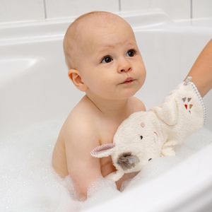 Produktbild für Waschlappen Fehn Lama, mit Motiv, 21 x 29,5 cm