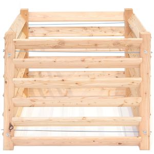 Produktbild für Komposter Westmann Konni M, natur, aus Holz