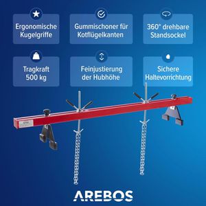 Produktbild für Motorbrücke Arebos AR-HE-MB500
