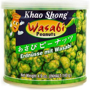 Erdnüsse Khao-Shong mit Wasabi