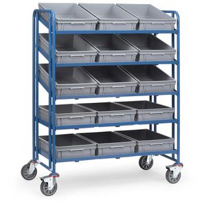 Eurokastenwagen Fetra 1399, mit 15 Eurokästen