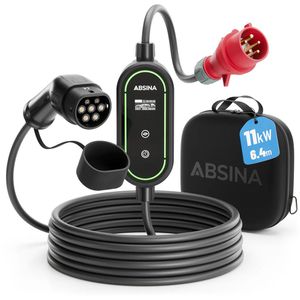 Elektroauto-Ladekabel Absina 301020, 6,4 m