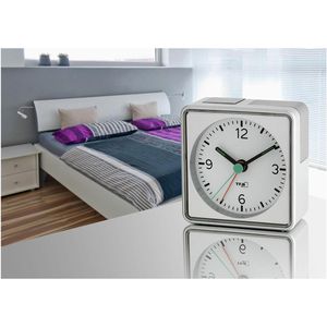 Produktbild für Wecker TFA 60.1013.54 Push silber, analog