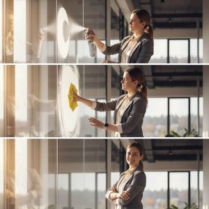 Produktbild für Glasreiniger Idea-Home Reinigungsschaum, gebrauchsfertig