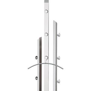 Produktbild für Garderobenständer Kerkmann Solitaire, 6069 silber