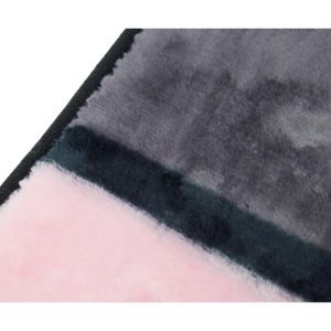 Produktbild für Kuscheldecke Gözze Antigua Cashmere Feeling, rosa/taupe/beere