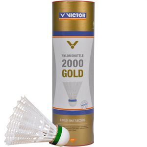 Badminton-Bälle VICTOR Nylon Shuttle 2000 Gold
