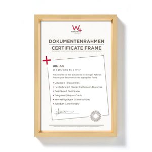 Produktbild für Bilderrahmen walther-design Steel Style ES130G, A4