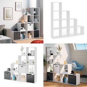 Produktbild für Bücherregal Vicco 75302, weiß