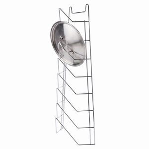 Produktbild für Topfdeckelhalter Contacto 7568/680, silber, aus Metall