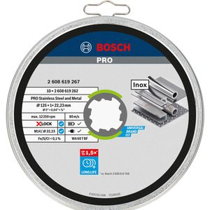 Produktbild für Trennscheibe Bosch PRO Stainless Steel, X-Lock