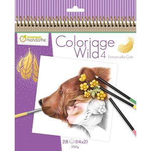 Malbuch Avenue-Mandarine Wild 4