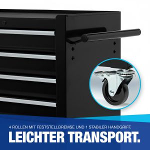 Produktbild für Werkzeugwagen NTG WZW.BLACK-3010, bestückt