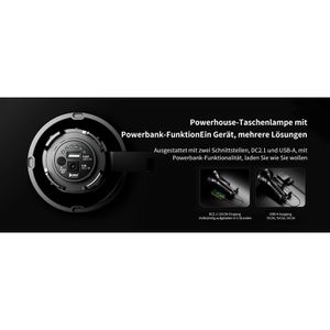 Produktbild für Taschenlampe Wuben A1, LED, aufladbar