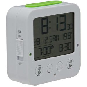 Produktbild für Wecker TFA 60.2528.02 Bingo weiß, digital