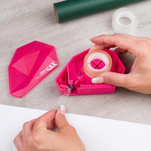 Produktbild für Klebebandabroller Sax design Iceberg, pink