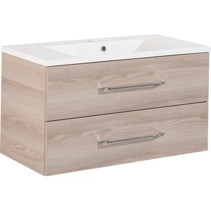 Waschtisch Fackelmann B.clever 82913, hängend, esche