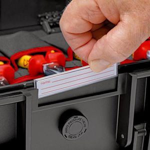 Produktbild für Werkzeugkoffer Knipex Robust45 Move Elektro 002137