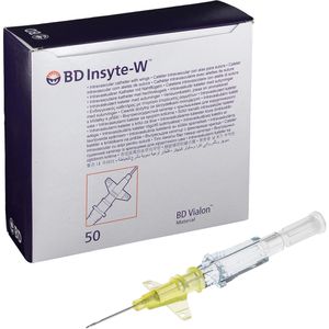 Produktbild für Kanülen BD Insyte-W Venenverweilkatheter mit Flügeln, 50 Stück