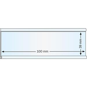 Produktbild für Scannerschiene Böttcher-AG DBR 39, 100 x 39 mm