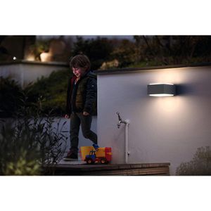 Produktbild für Wandleuchte Philips Hedgehog, aus Aluminium, für außen (IP44)