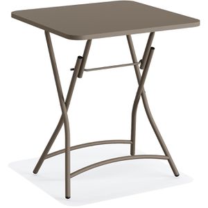 Produktbild für Bistrotisch Feros Breeze, cappuccino, wetterfest, 3-teilig