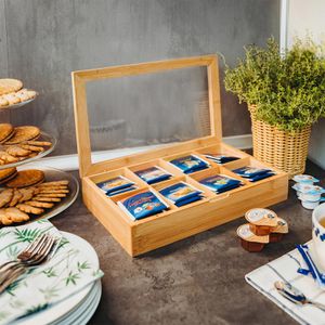 Produktbild für Teebox Westmark Teatime, für Teebeutel, natur, aus Bambus