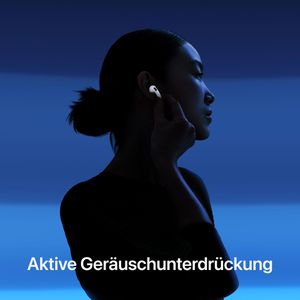 Produktbild für Kopfhörer Apple AirPods, 4. Generation, weiß