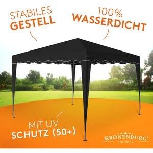 Produktbild für Pavillon Kronenburg 348, schwarz