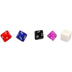 Produktbild für Würfel Betzold 82054, Würfelkoffer, bunt, Set