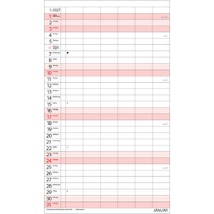 Produktbild für Familienplaner Korsch 239727, XL, Jahr 2027