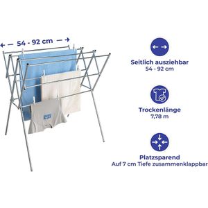 Produktbild für Wäscheständer Maximex Teleskop-Wäschetrockner