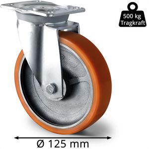 Produktbild für Schwerlastrolle CASCOO Serie I2U5, Lenkrolle