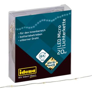 Lichterkette Idena 31118, Micro, 20 LED, innen