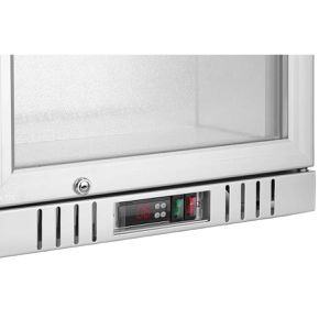 Produktbild für Getränkekühlschrank Arktic 236925, mit Glastür, abschließbar