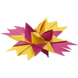 Produktbild für Faltblätter Folia 1295 Mini Fröbelsterne Rainbow