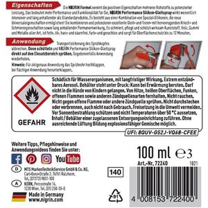 Produktbild für Silikonspray Nigrin Performance Hybrid, 72240